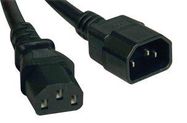 POWER CORD, IEC C14/IEC C13, 6FT, 13A