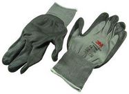 GLOVE, KNIT WRIST, XL, GREY, NYLON