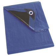 Tarpaulin - Blue/Black - Ultra Strong - 3 x 4 m