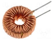 Inductor: wire; THT; 120uH; 2A; 100mΩ; Inductor: toroidal; Ø: 15mm FERROCORE