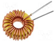 Inductor: wire; THT; 20uH; 2A; 70mΩ; Inductor: toroidal; Ø: 13mm FERROCORE