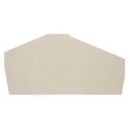 End plate (terminals), 75.1 mm x 2 mm, dark beige Weidmuller