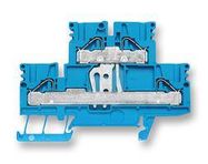 TERMINAL BLOCK, DIN RAIL, 4POS, 8AWG