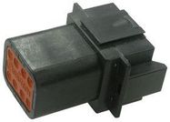 RECEPTACLE, DT, THIN WALL, 8WAY, PIN