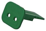 WEDGELOCK, FOR DT PLUGS, GREEN, 2WAY