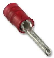 PIN TERMINAL, 1.8MM, 22-16AWG, RED