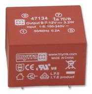 POWER SUPPLY, 4W 5VDC 12VDC REG