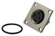 SOCKET, FLANGE CHASSIS, 3 WAY