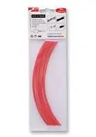 HEATSHRINK, 3:1, 1.5MM, RED, PK10