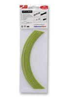 HEATSHRINK, 3:1, 1.5MM, G/Y, PK10