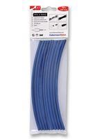 HEATSHRINK, 3:1, 6MM, BLU, PK10