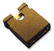 JUMPER, BLACK, 2.54MM, W/TEST POINT