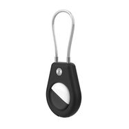 Apple AirTag Case with Steel Cable - Black, Hurtel
