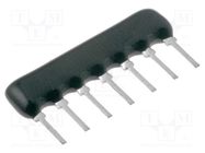 Resistor network: X; THT; 4.7kΩ; ±2%; 0.125W; No.of resistors: 6 ROYAL OHM