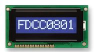 DISPLAY, ALPHANUMERIC, 8X1, WHITE