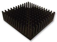 LED HEATSINK, WITH PINS, SQUARE