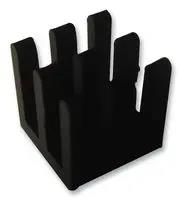 LED HEATSINK, WITH PINS, SQUARE