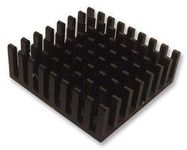 LED HEATSINK, WITH PINS, SQUARE