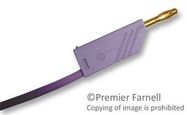 TEST LEAD, VIOLET, 500MM, 60V, 32A