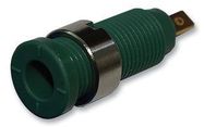 SOCKET, SAFETY, 2MM, F2, GREEN, PMS