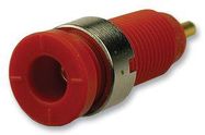 SOCKET, SAFETY, 2MM, S1, RED, PRUEF