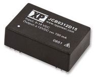 DC/DC CONVERTER, 3W, DUAL 12V O/P