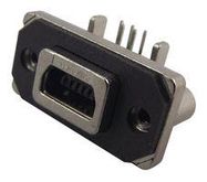 MINI USB, 2.0 TYPE AB, RECEPTACLE, TH