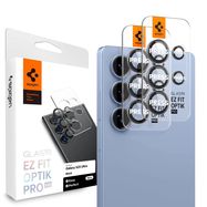 Spigen Optik Pro GLAS.TR EZ FIT 2-pack Camera Cover for Samsung Galaxy S25 Ultra - Black, Spigen
