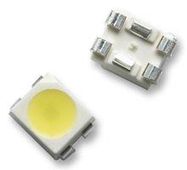 LED, PLCC4, 0.5W, WHITE 7000K, 40LM