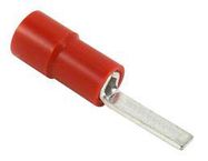 PIN TERMINAL, VINYL, RED, 22-16AWG