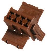 HOUSING, PLUG, 2 ROW, 8 WAY, POLYAMIDE