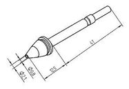 DESOLDERING TIP FOR X-TOOL, 2.1MM