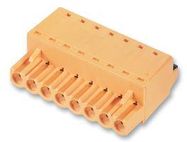 TERMINAL BLOCK, PLUGGABLE, 6POS, 12AWG