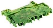 TERMINAL BLOCK, DIN RAIL, 3POS, 14AWG