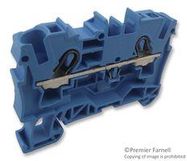 TERMINAL BLOCK, DIN RAIL, 2POS, 12AWG