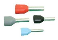 FERRULE, INSULATED, TWIN, 0.5MMSQ.,PK100