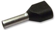 FERRULE, INSULATED, TWIN, 1.5MMSQ.,PK100