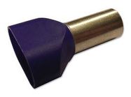 FERRULE, INSULATED, TWIN, 10MMSQ., PK50