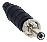 POWER PLUG, 2.5MM PIN, 4.4-5.1MM OD CABL