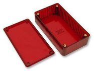 ENCLOSURE MULTIPURPOSE POLYCARBONATE RED