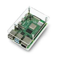 Case for Raspberry Pi 4B/3B+/3B/2B - transparent open