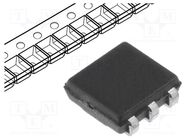 Diode: TVS; 10V; 2A; unidirectional; TSOC6; tube; Ethernet 