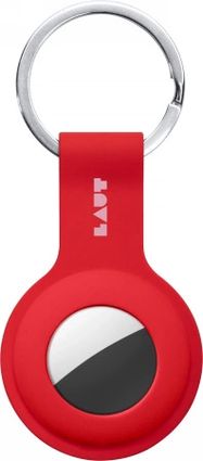LAUT Huex Tag Case for AirTag - Red, LAUT