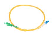 Extralink SC/APC-LC/UPC | Patchcord | Single Mode, Simplex, G652D, 3mm, 1m, EXTRALINK