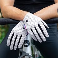Rockbros MTB cycling gloves size: M - white and black, Rockbros