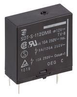 POWER RELAY, SPST-NO, 250VAC, 12VDC, 10A