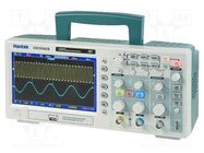 Oscilloscope: digital; DSO; Ch: 2; 60MHz; 1Mpts; colour,LCD 7" HANTEK