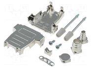 Enclosure for connectors: D-Sub; D-Sub 15pin,D-Sub HD 26pin ENCITECH