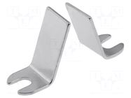 Tip; shovel; 8mm; 2pcs. DONAU ELEKTRONIK