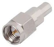 RF ADAPTOR, SMP PLUG-SMA PLUG, 50 OHM